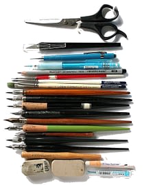 Illustration Kurs Material