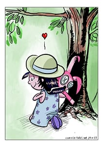 Atelier für Illustration Comic Cartoon "Liebe" comicfactory.com Schweiz