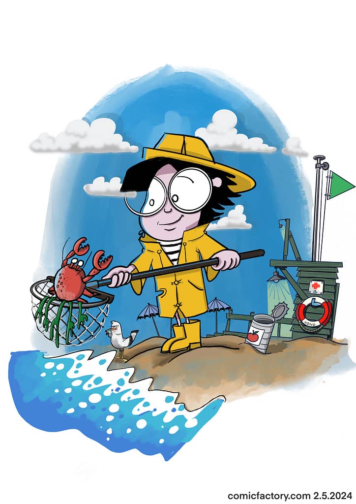 Schweizer Kinderillustrationen für digitale Formate und Druck